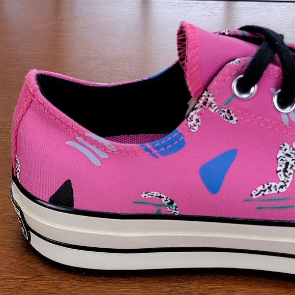 Converse Men's Chuck 70 Ox Archive Skate Canvas 170925C Hyper Pink - Picture 8 of 11